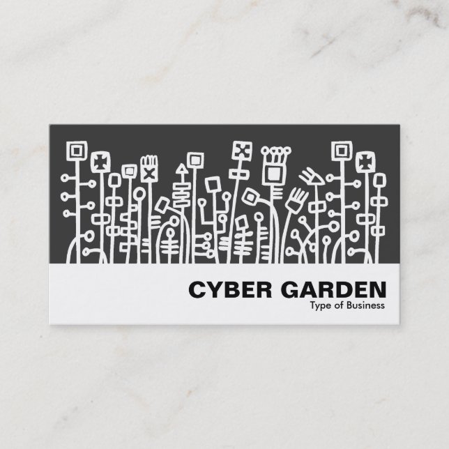 Carte De Visite Cyber Garden 08 (Devant)