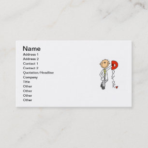 Carte De Visite D est pour Docteur