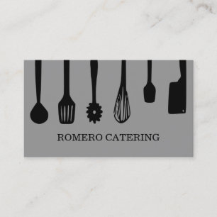 Carte de visite d'affaires de restaurant de traite