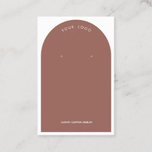 Carte de visite d'affichage Arche Arche