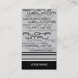 Carte de visite d'AGENCE DE VOYAGES