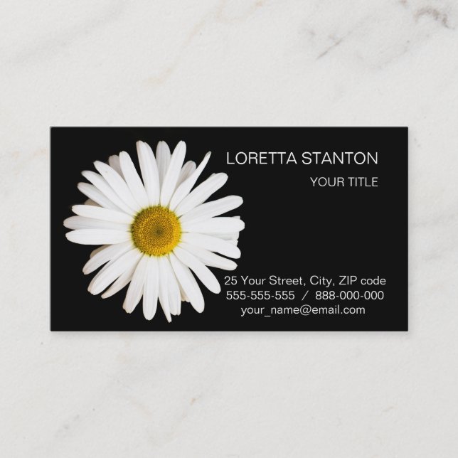 Carte De Visite Daisy (Devant)