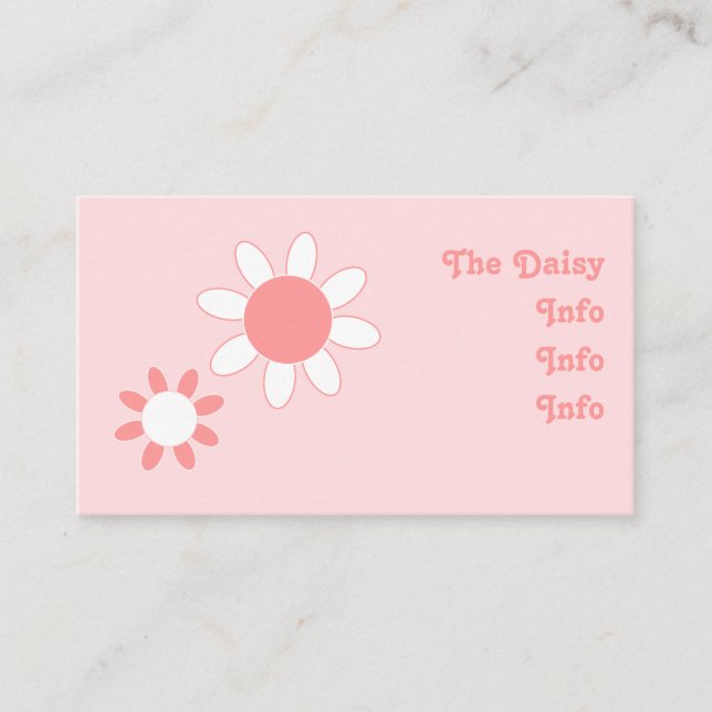 Carte De Visite Daisy (Devant)