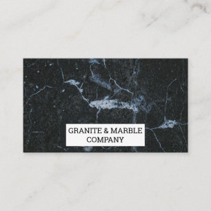 Carte De Visite dalle marbrée   Granite Company
