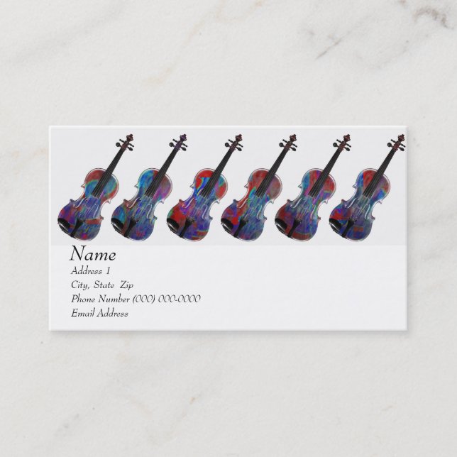 Carte de visite d'alto de violon pour le site de (Devant)