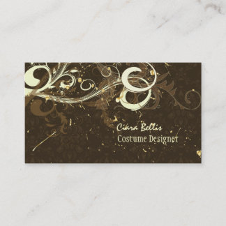 Carte De Visite Damas + tourbillons Costume Designer