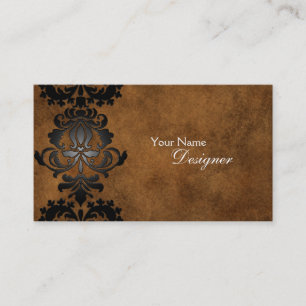 Carte de visite DAMASK vintage