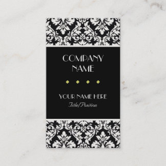 Carte De Visite Damassé