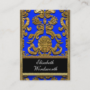 Carte De Visite Damassé 2,5" de Vaudreante Kyles professionnel