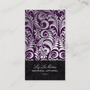 Carte De Visite Damassé de cru de PixDezines Bellissimo