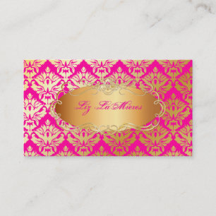 Carte De Visite Damassé vintage de PixDezines la Sabine