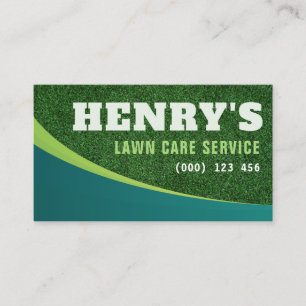 carte de visite d'aménagement des jardins