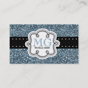 Carte De Visite Dames bleues impertinentes de regard de parties