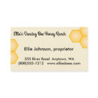 Carte de visite Dancing bee miel