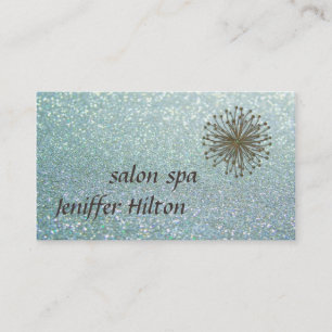 Carte De Visite Dandelion glamour romantique professionnel