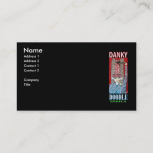 CARTE DE VISITE DANKY DOODLE INDICA