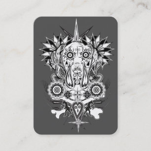 Carte De Visite Danois Gentil Géant