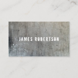 Carte de visite dans un style brutal pour votre en