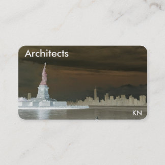 Carte de visite d'architecture de la photographie