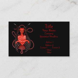 Carte de visite Dark Angel