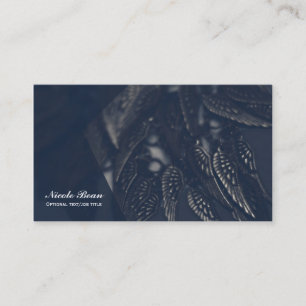 Carte De Visite Dark Angel Wings Gothique Glam Chic Personnalisé