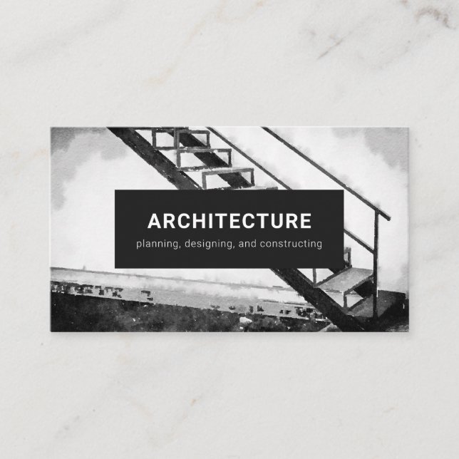 Carte de visite: Dark Architect (Devant)