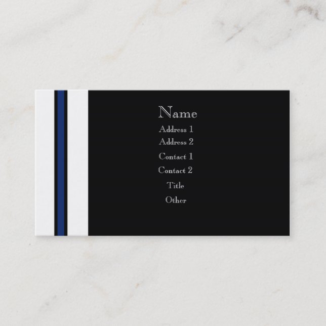 Carte De Visite darkbold (Devant)