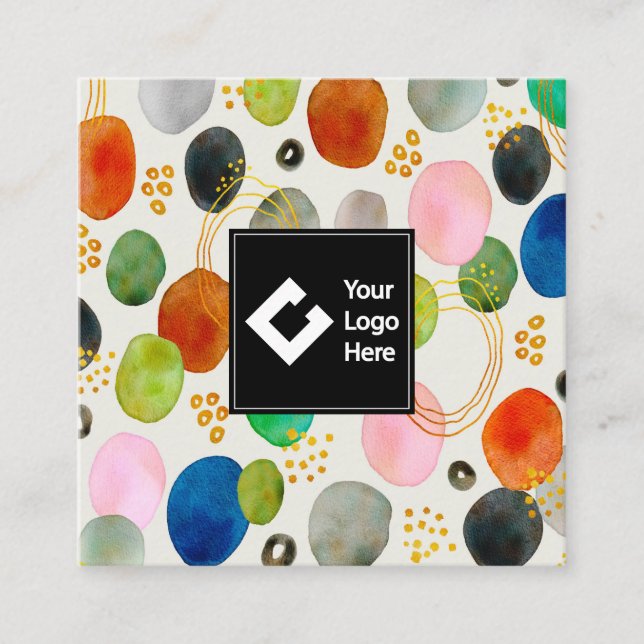 Carte de visite d'art de la Parties scintillant d' (Devant)