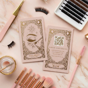 Carte de visite d'artiste de cils Celestial Lash