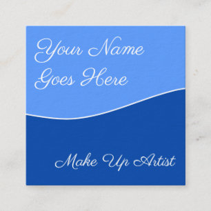 Carte de visite d'artiste moderne et branché Make