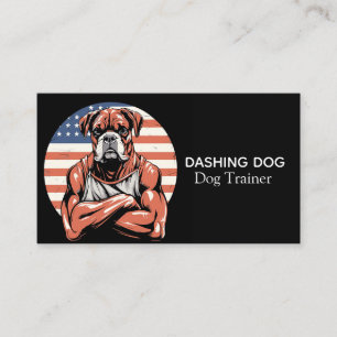 Carte De Visite Dashing Dog