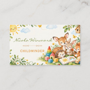 Carte de visite d'assistante maternelle