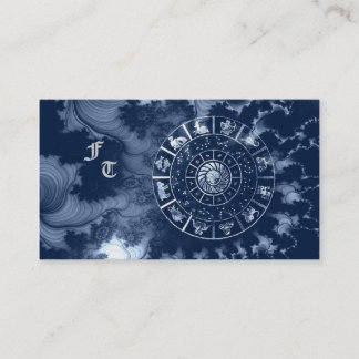 Carte de visite d'astrologie