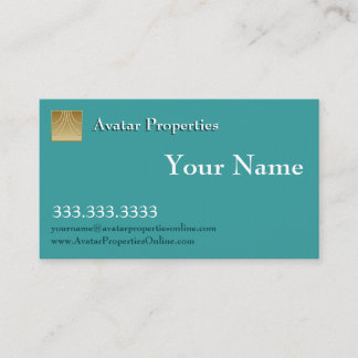 Carte de visite d'avatar
