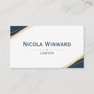 Carte de visite d'avocat