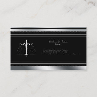 Carte de visite d'avocat/mandataire