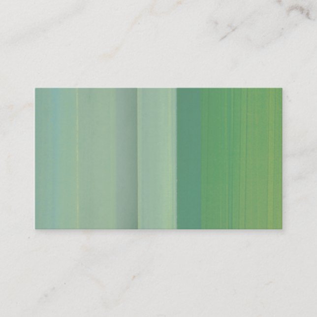 carte de visite de arrière - plan vert vertical (Devant)