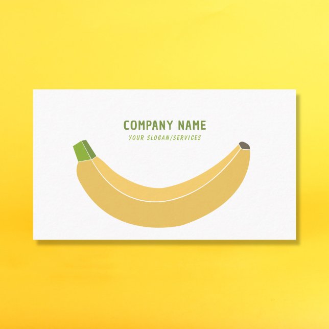 Carte de visite de banane (Banana Business Card)