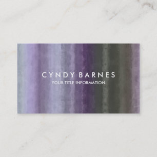 Carte de visite de bande aquarelle