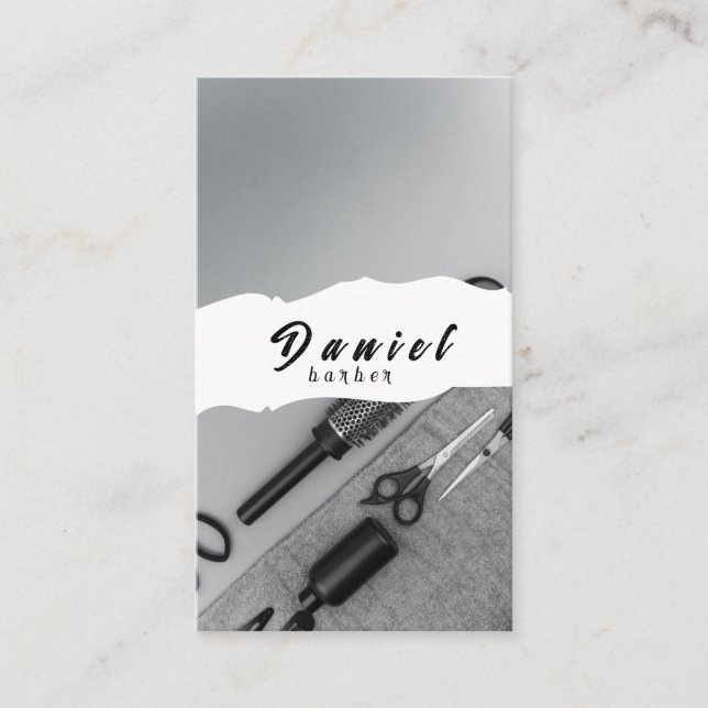 Carte de Visite de Barbier (Devant)