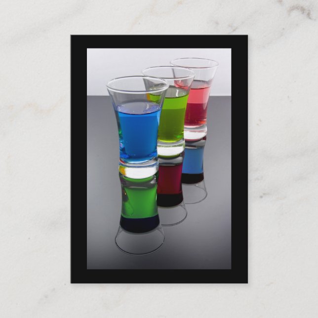 Carte de visite de barre (Devant)