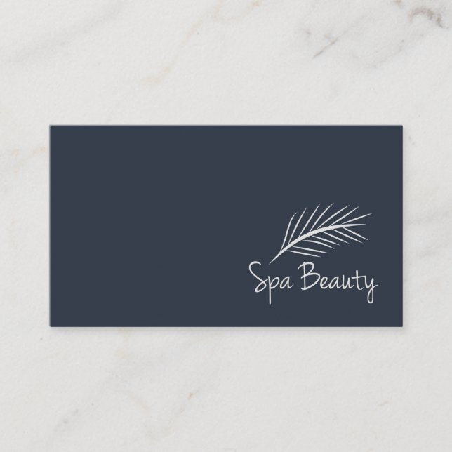 Carte de visite de beauté spa (Devant)