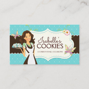 Carte de visite de biscuits Whimsical