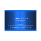 Carte de visite de Blue Metal Financial Advisor