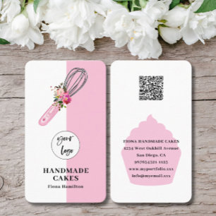 Carte de visite de boulangerie de chef pâtissier p