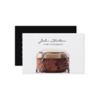 Carte de visite de bouteille de Champagne Célébré