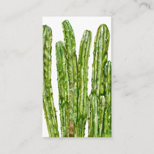 Carte de visite de cactus