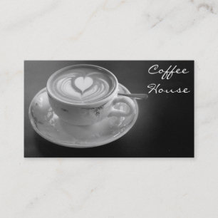 Carte de visite de café