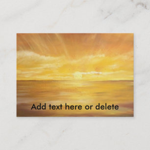 Carte de visite de CALENDRIER