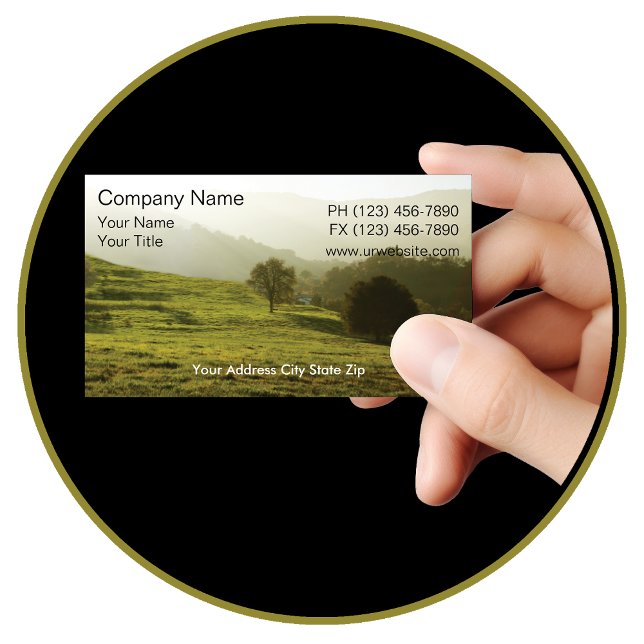 Carte de visite de campagne (Créateur téléchargé)